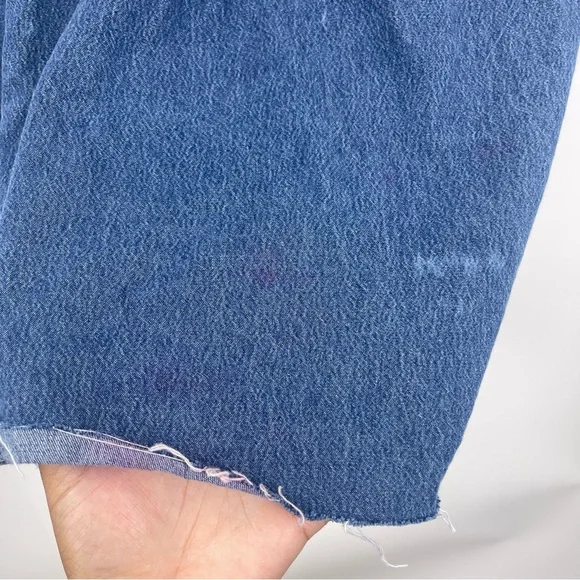 Denim Western Shirt SZ L - Picture 5 of 8